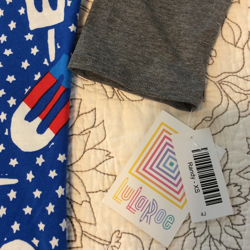 NWT LuLaRoe Randy XS - Picture 2 of 4